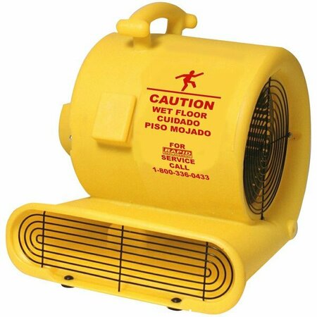 BISSEL COMMERCIAL Bissell Commercial AM10D Yellow 3-Speed Air Mover - 1/3 HP 207AM10D